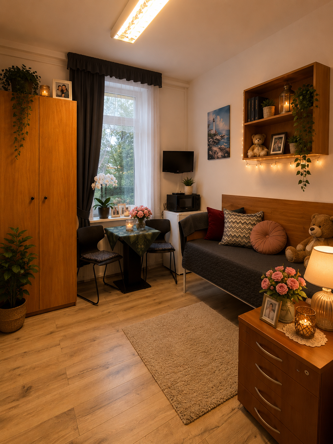 1 fős kis apartman