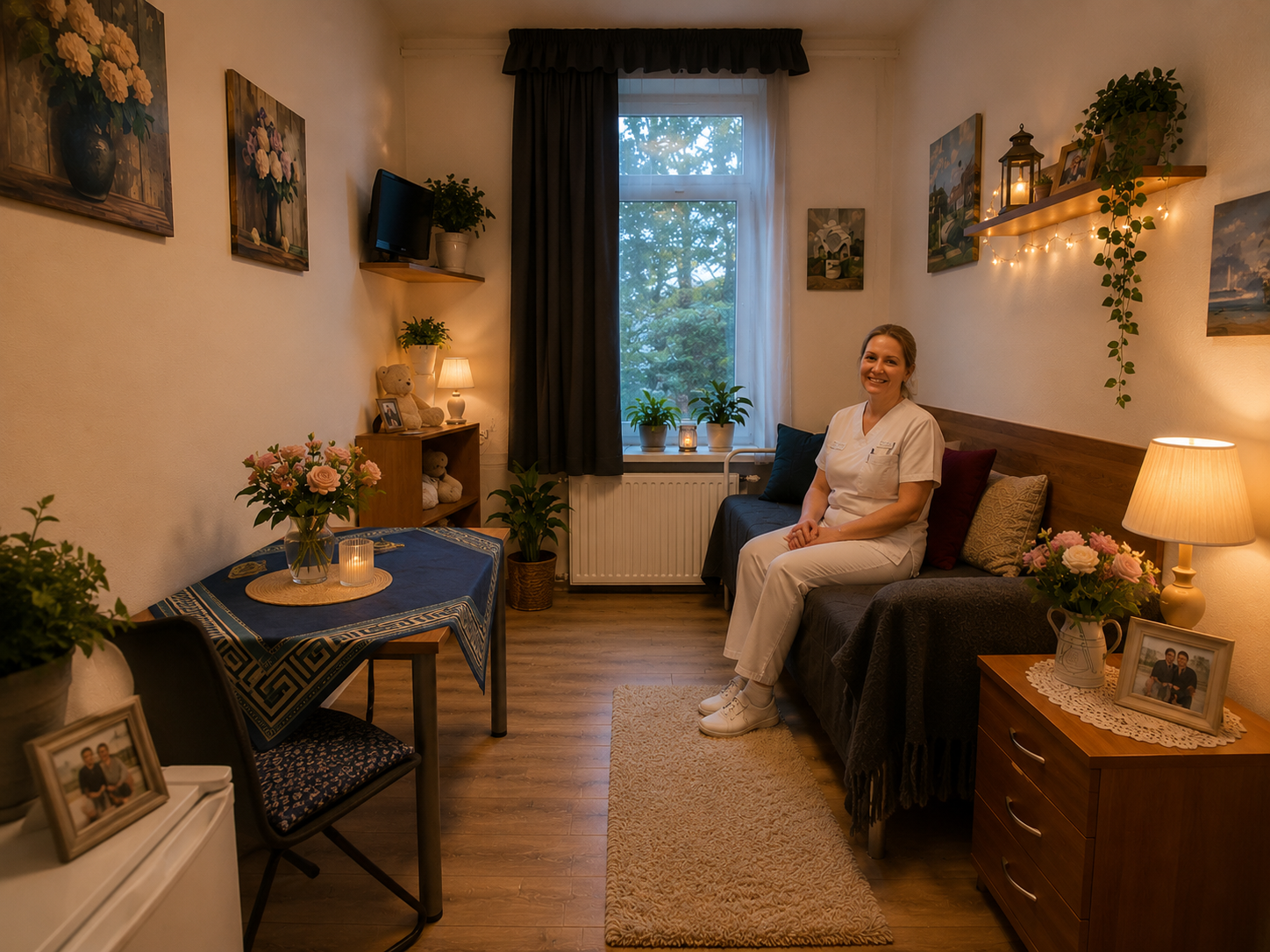 1 fős nagy apartman